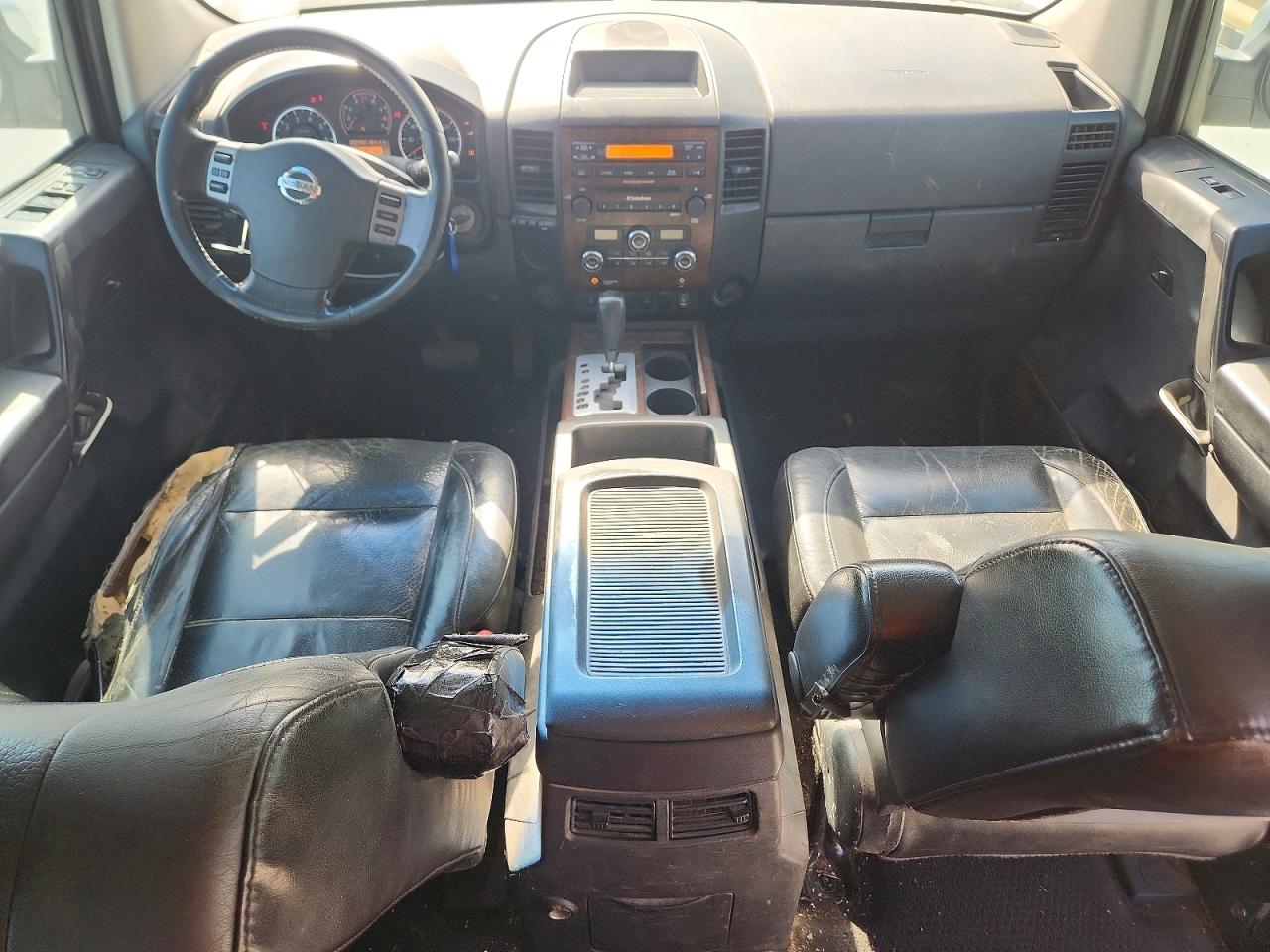 2008 Nissan Titan Xe Ffv White vin: 1N6BA07D08N342073