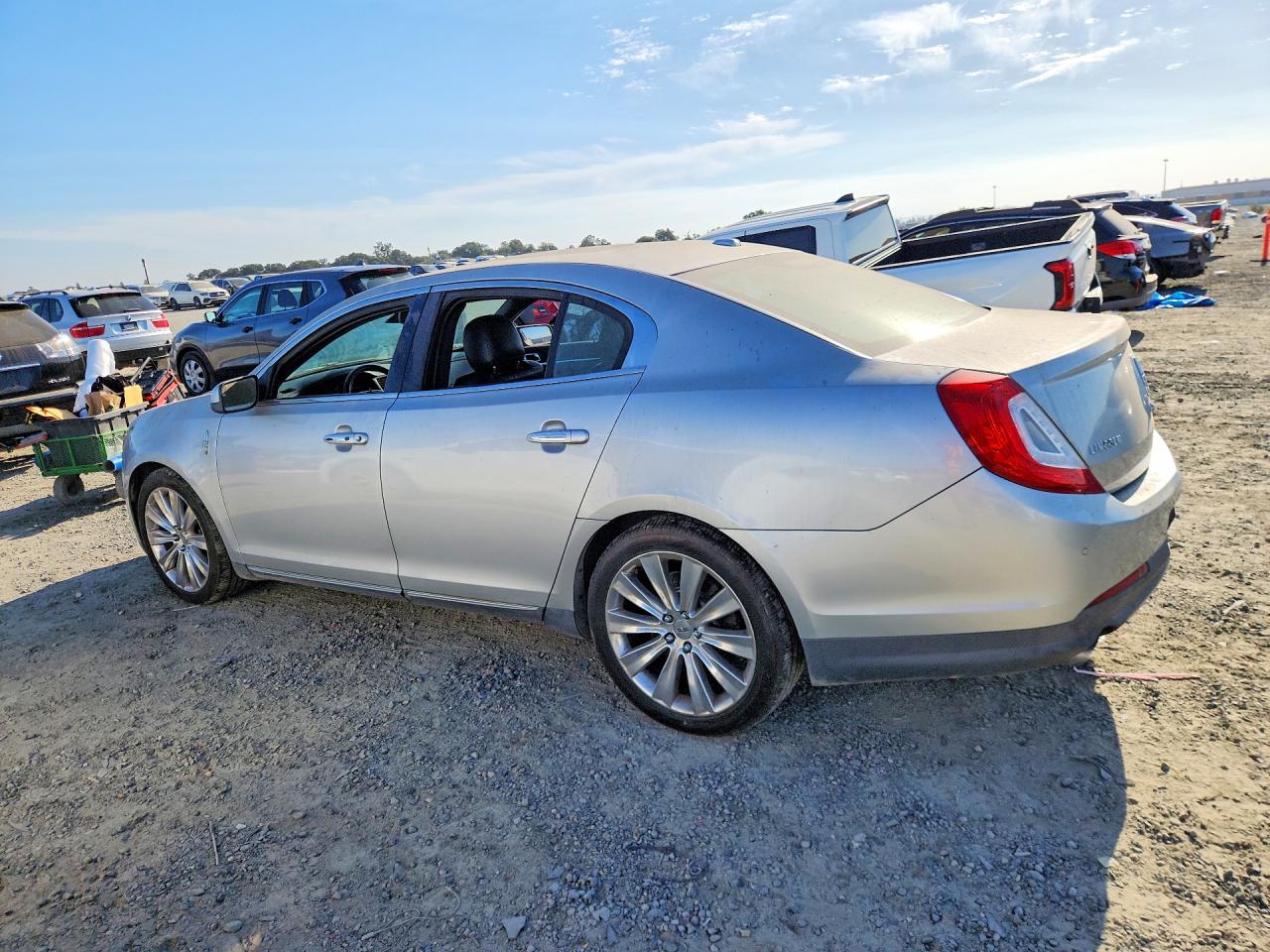 2013 Lincoln Mks Silver vin: 1LNHL9FT0DG610036
