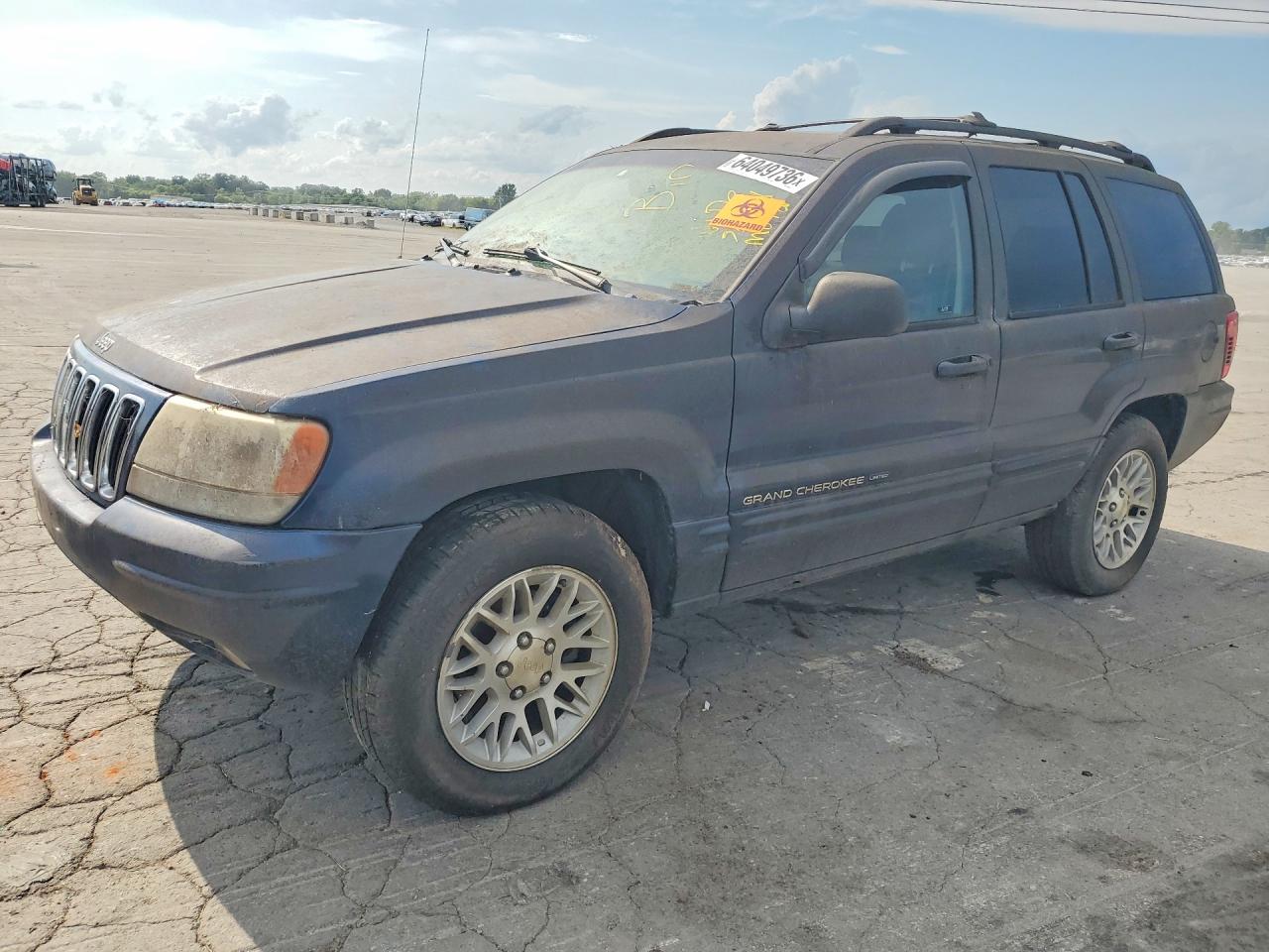 2002 Jeep Grand Cherokee Limited Blue vin: 1J4GW58S82C326592
