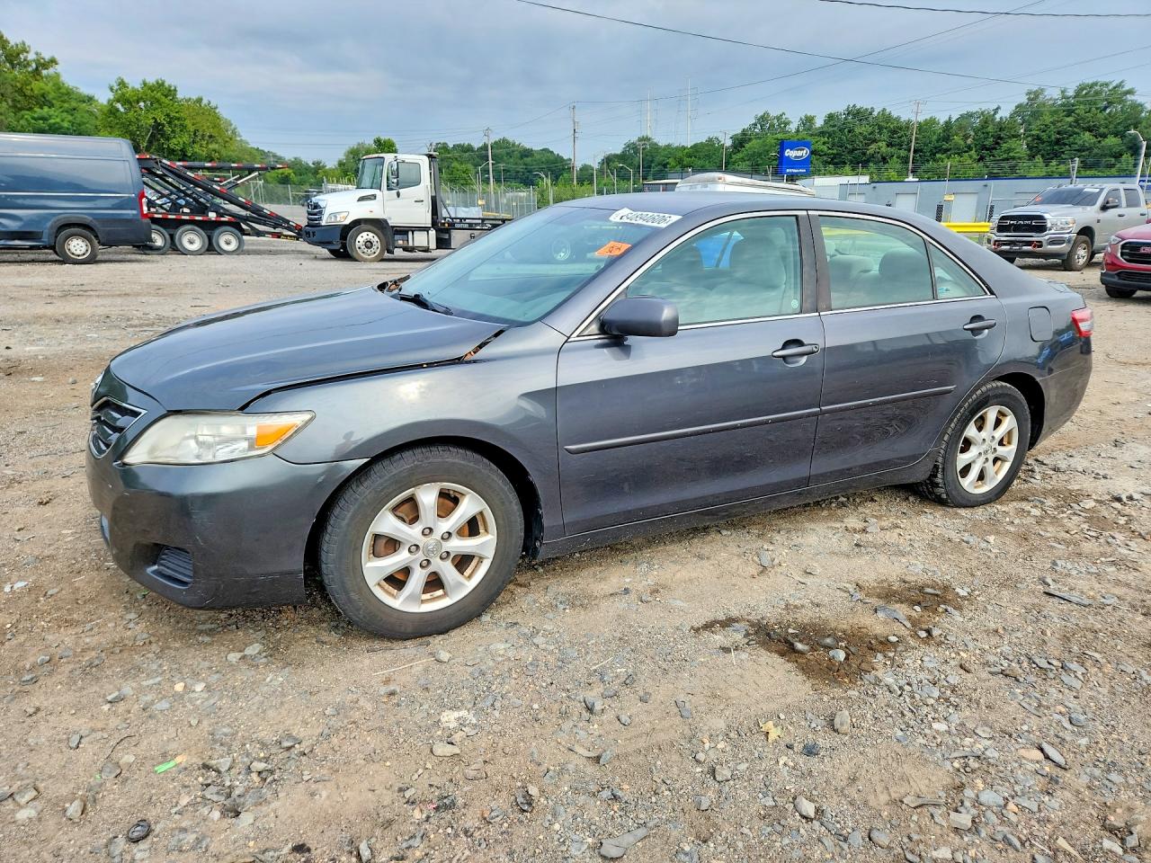 2010 Toyota Camry Le Gray vin: 4T1BF3EK6AU109488