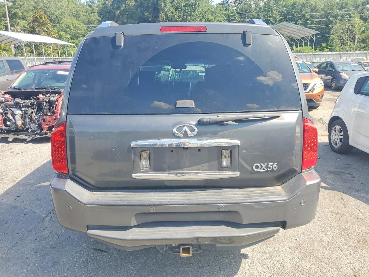 2010 Infiniti Qx56 Base Gray vin: 5N3ZA0NF7AN904310