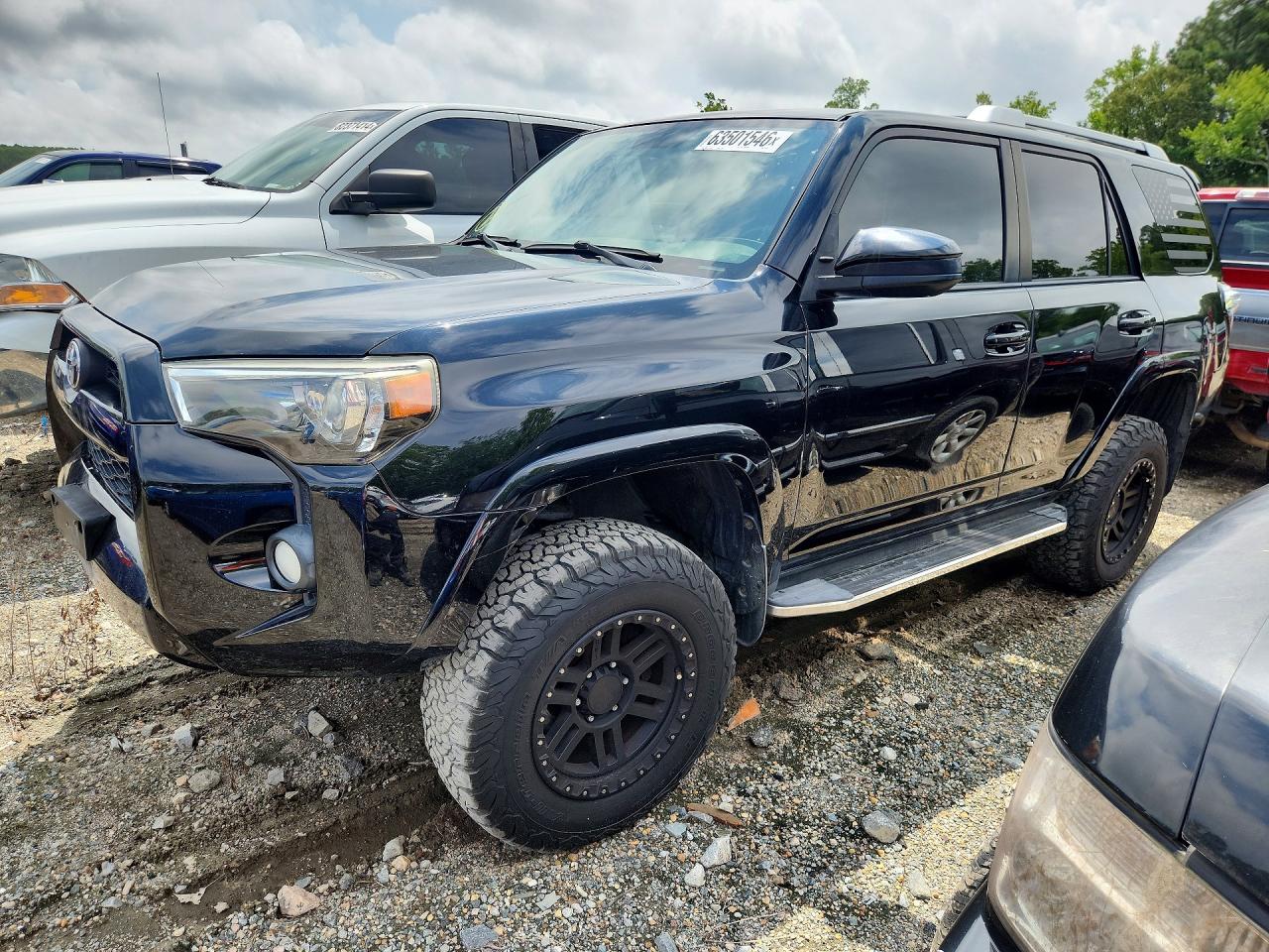 2015 Toyota 4runner Sr5 Black vin: JTEBU5JRXF5227954