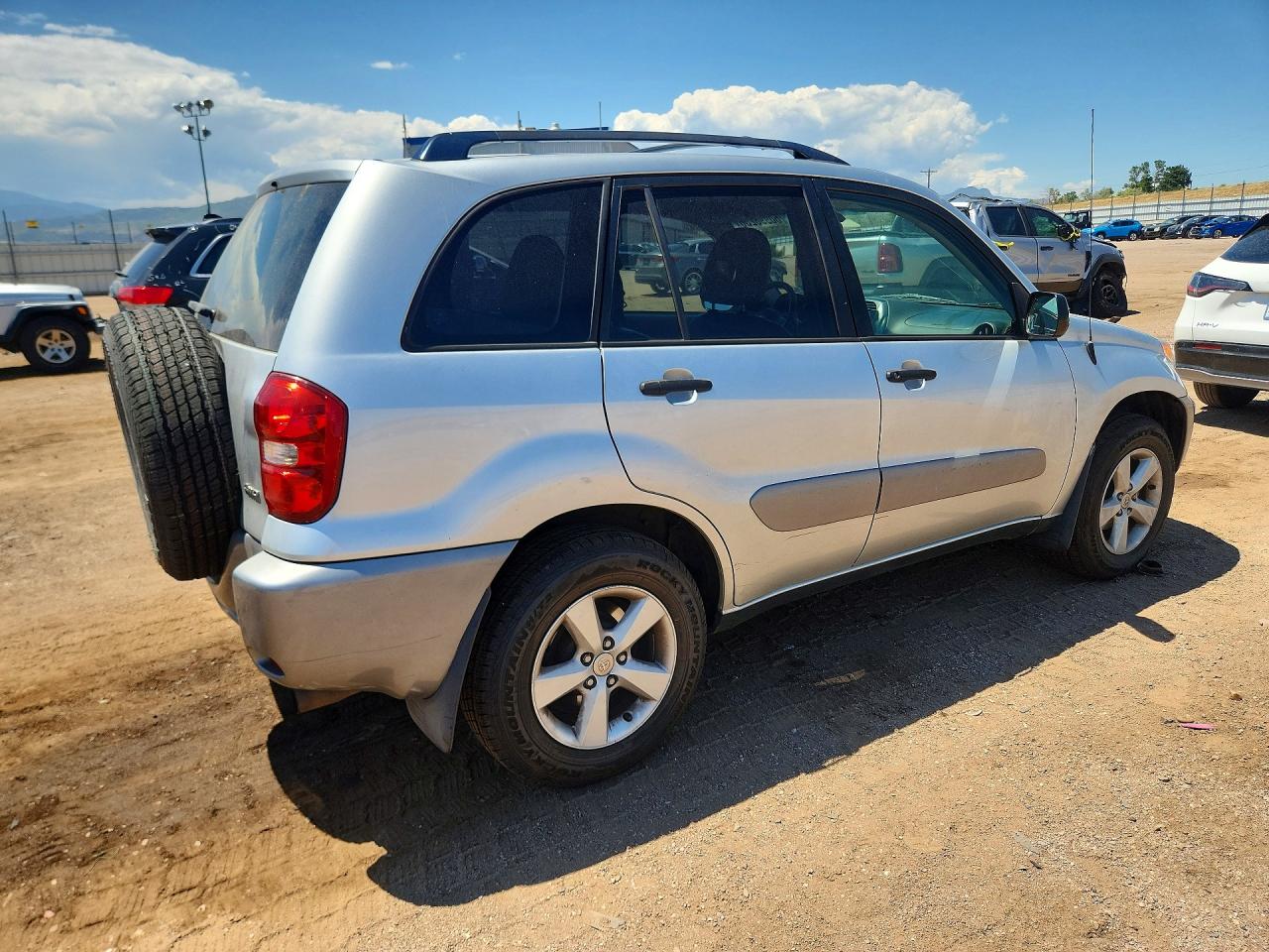 2004 Toyota Rav4 Base Серебряный vin: JTEHD20V140006132