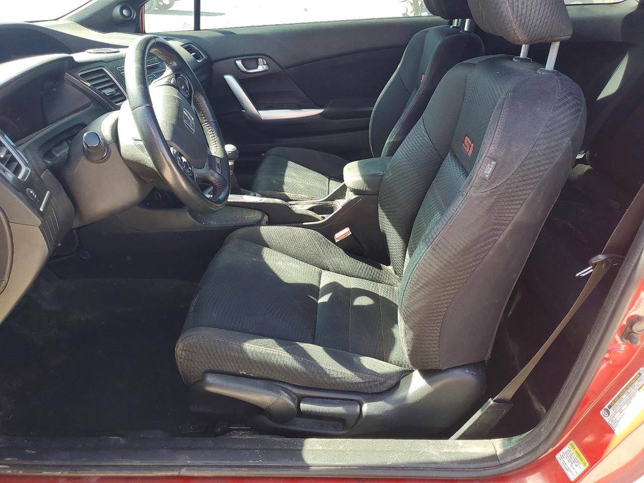 2013 Honda Civic Si Red vin: 2HGFG4A50DH701101