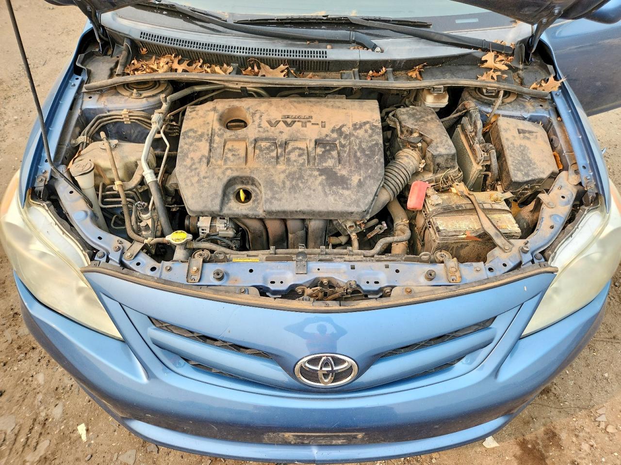 2012 Toyota Corolla Le Синий vin: 5YFBU4EE1CP022818