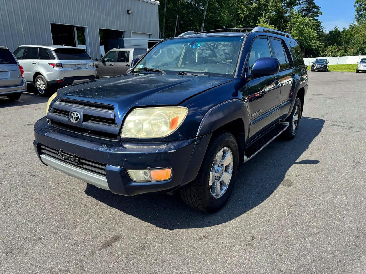 2004 Toyota 4runner Limited Blue vin: JTEBU17R448026210