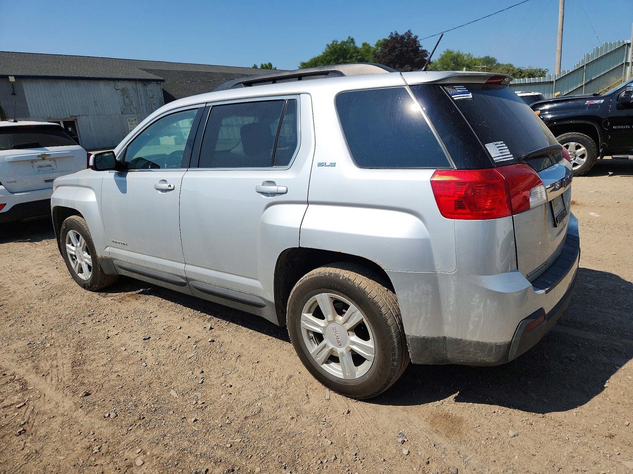 2014 Gmc Terrain Sle Silver vin: 2GKALREKXE6270320