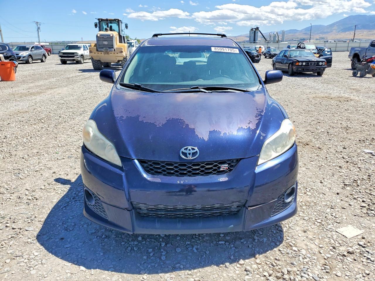 2009 Toyota Corolla Matrix S Blue vin: 2T1KE40E99C009215