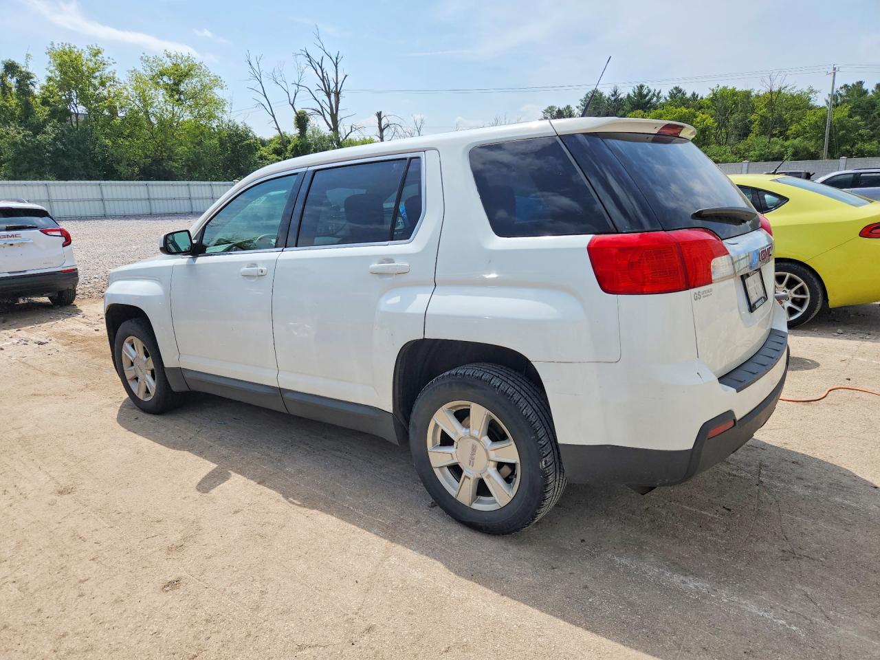 2013 Gmc Terrain Sle Белый vin: 2GKALMEKXD6150924
