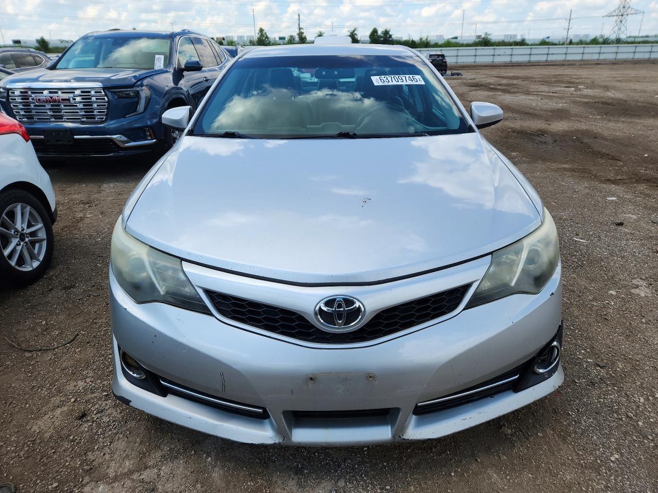 2013 Toyota Camry Se Silver vin: 4T1BF1FKXDU246828