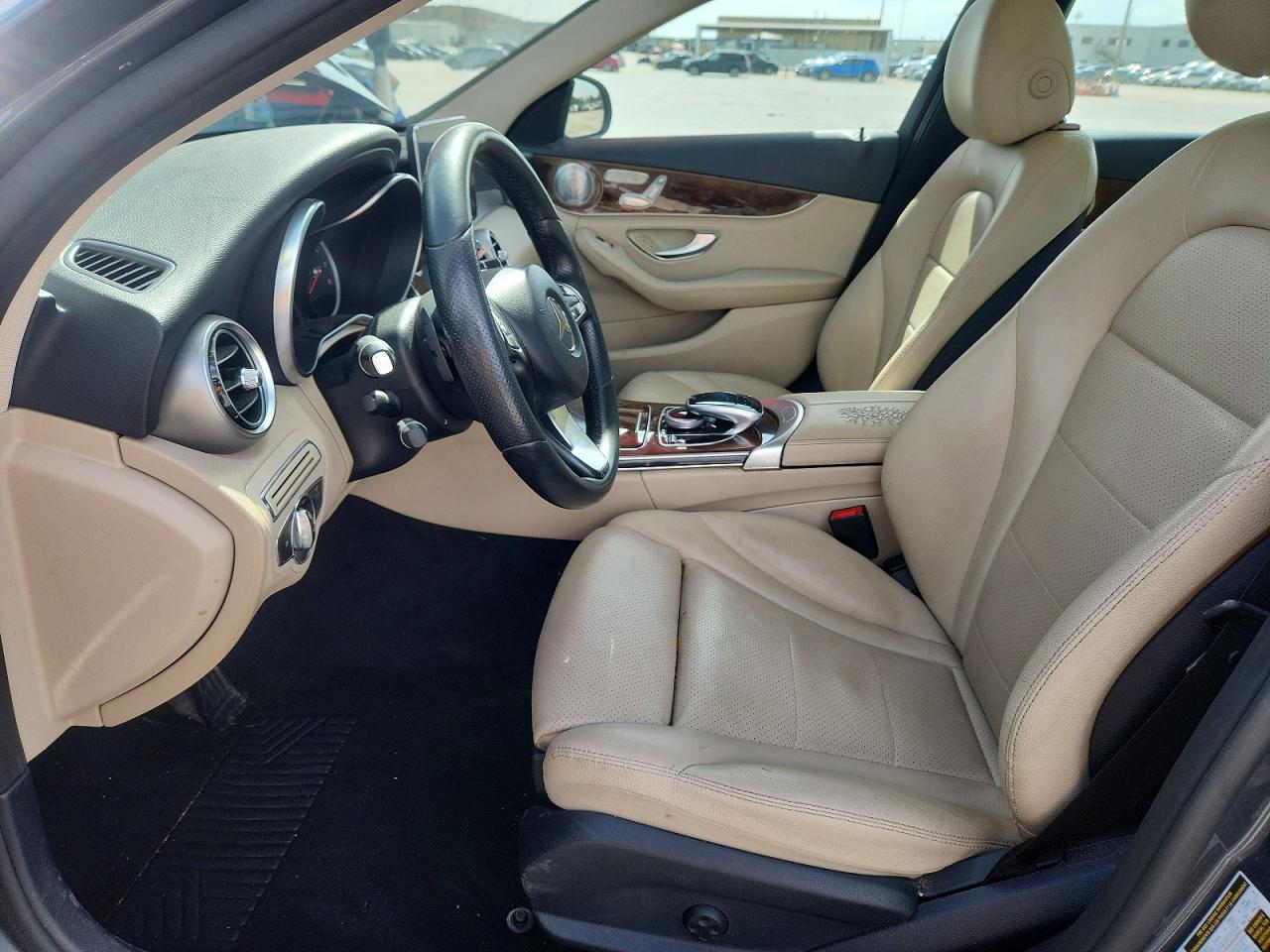 2015 Mercedes-benz C 300 4matic Gray vin: 55SWF4KB5FU003497