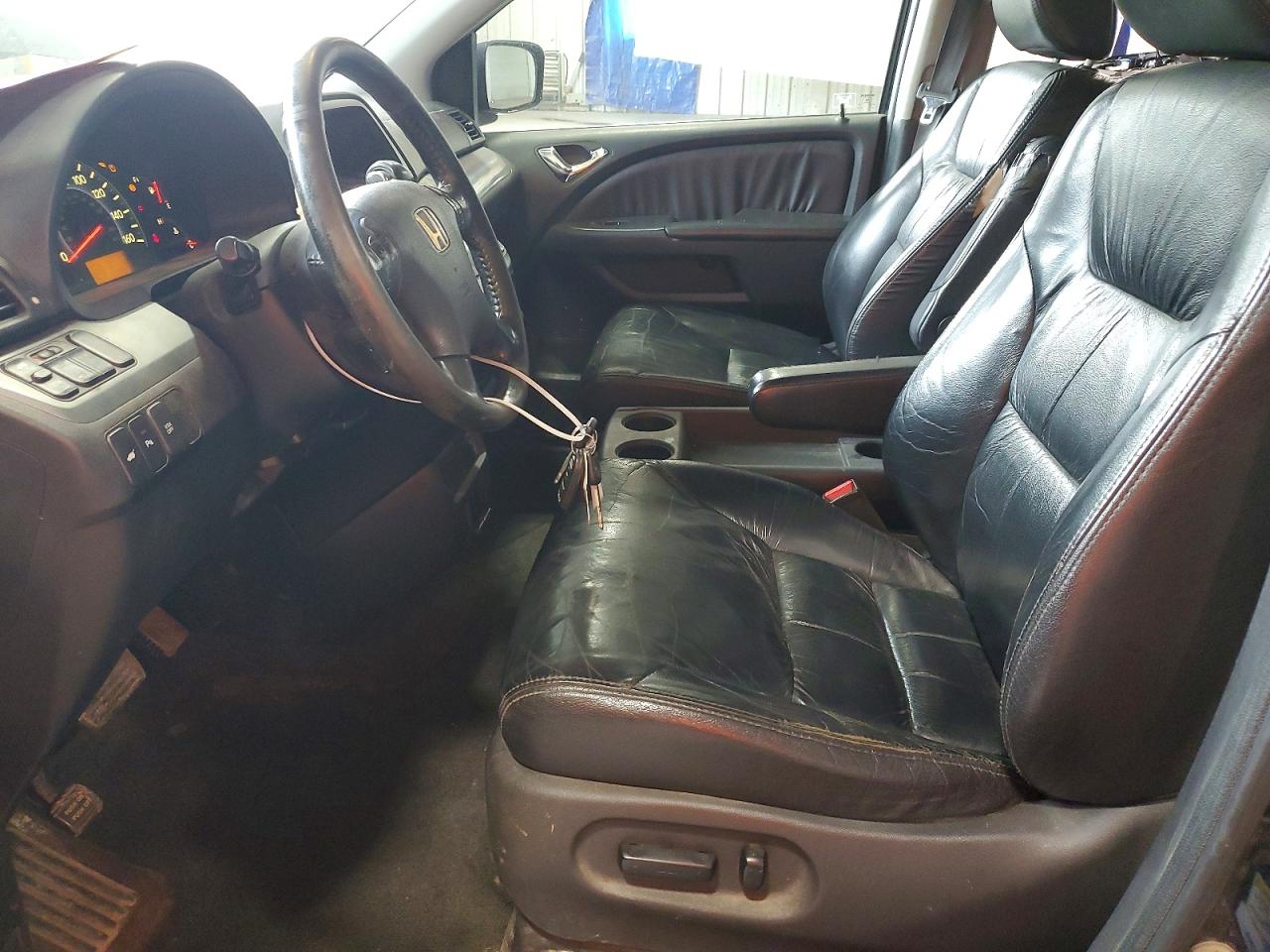 2008 Honda Odyssey Touring Black vin: 5FNRL38838B078683