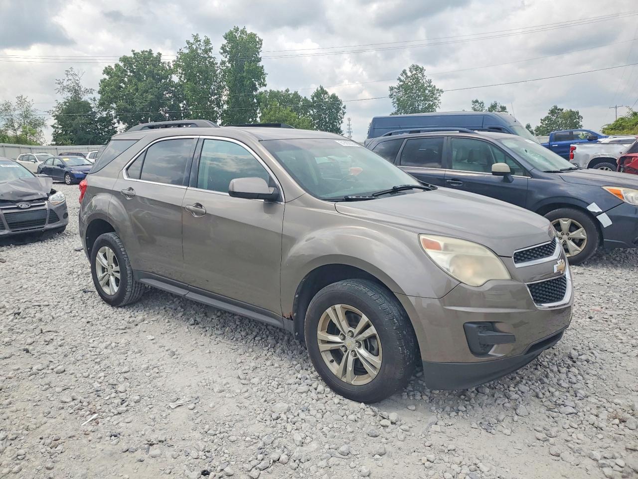 2010 Chevrolet Equinox Lt Tan vin: 2CNALDEW4A6304761