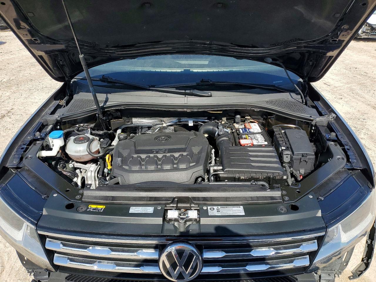 2020 Volkswagen Tiguan S Черный vin: 3VV1B7AX1LM013636