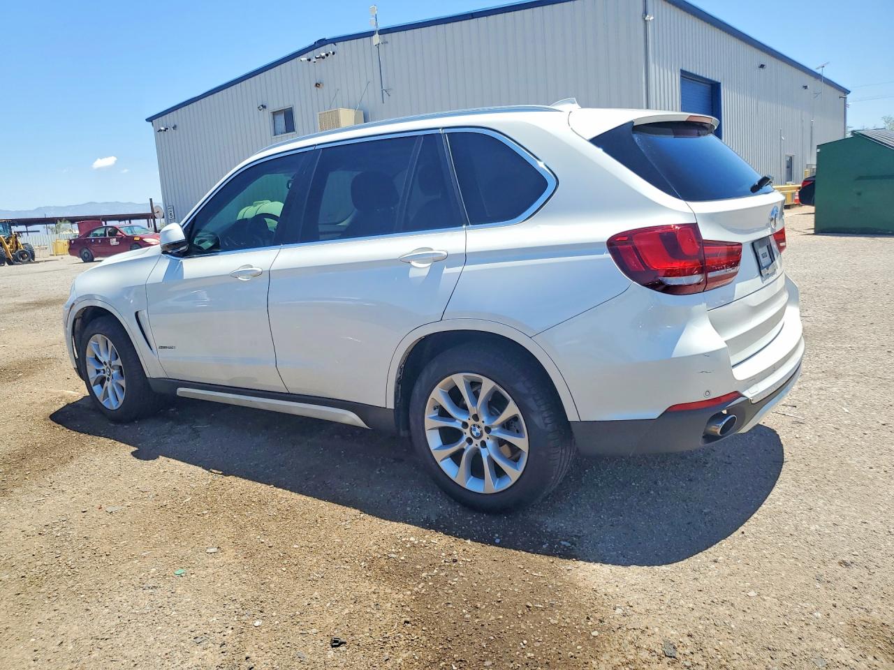 2014 Bmw X5 Sdrive35i White vin: 5UXKR2C55E0C00396