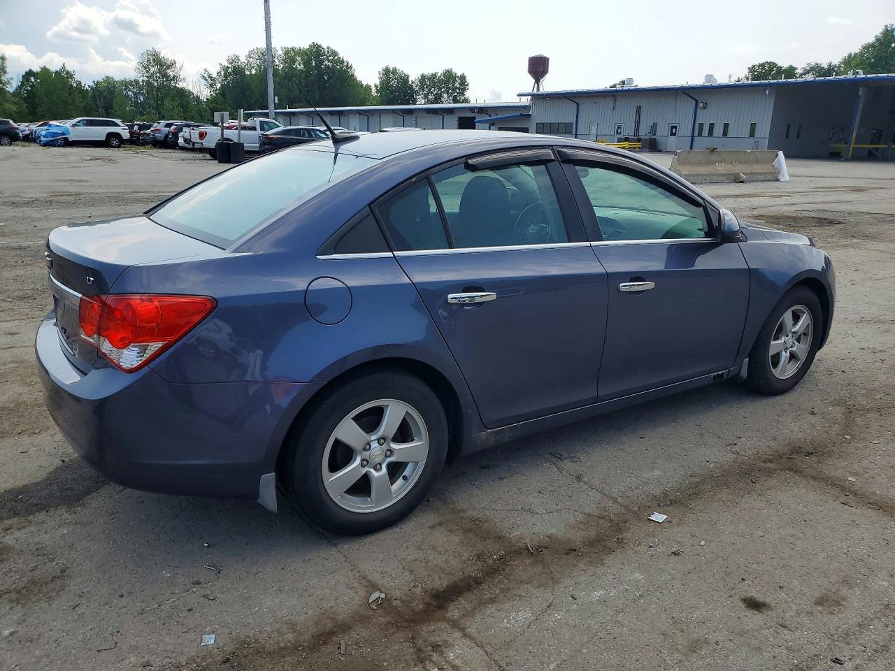 2014 Chevrolet Cruze Lt Blue vin: 1G1PC5SBXE7400253
