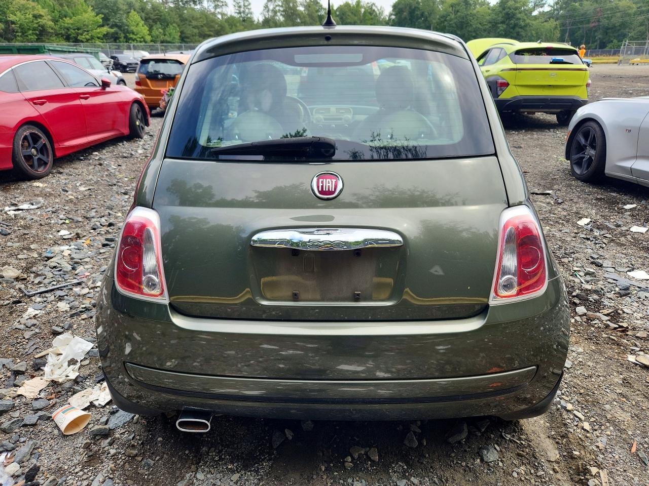 2013 Fiat 500 Pop Green vin: 3C3CFFAR6DT515917