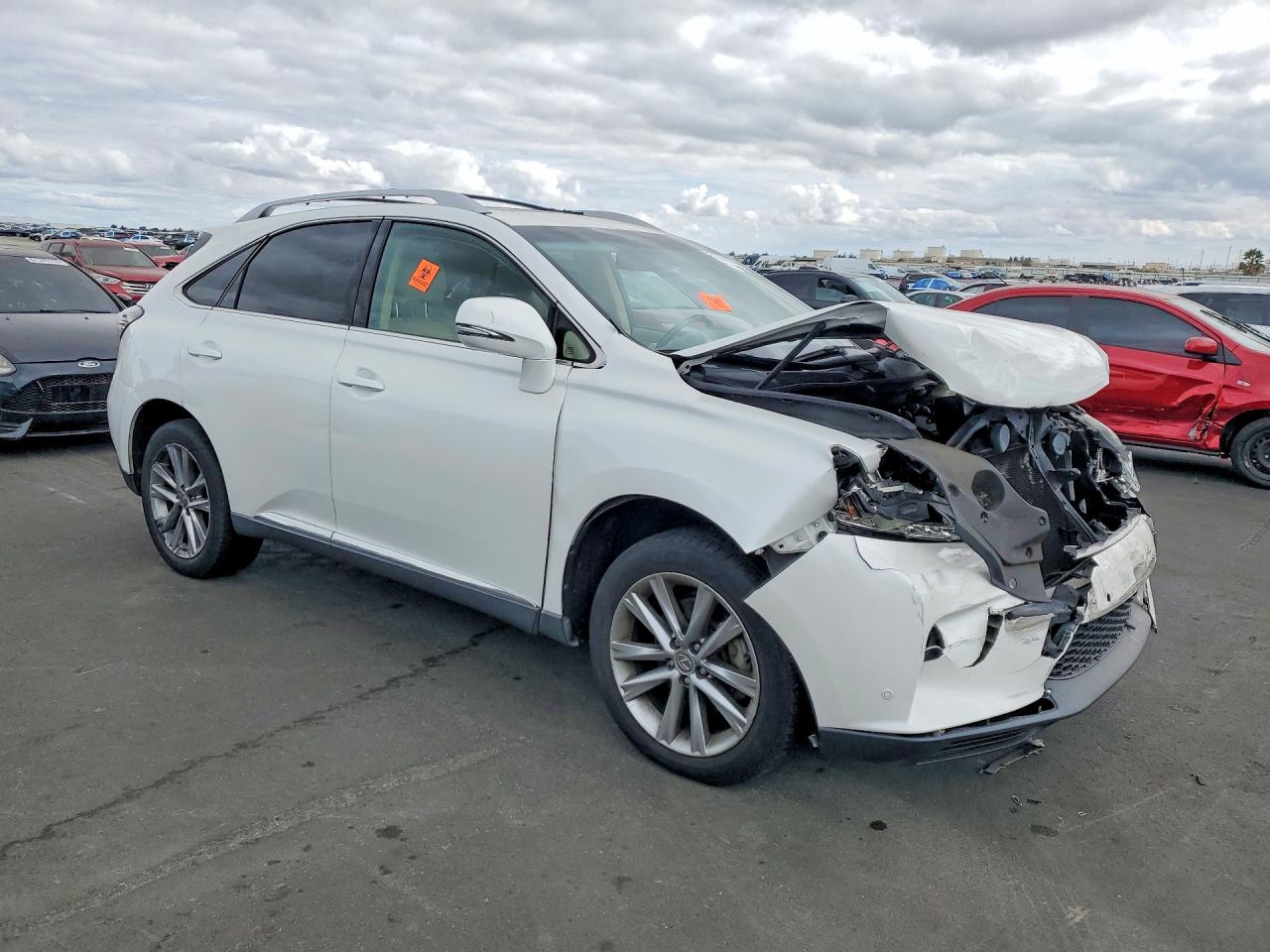 2013 Lexus Rx 350 White vin: 2T2ZK1BA8DC103431