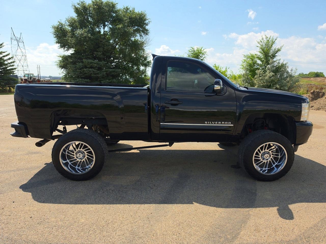 2007 Chevrolet Silverado K1500 Black vin: 1GCEK14007Z568223