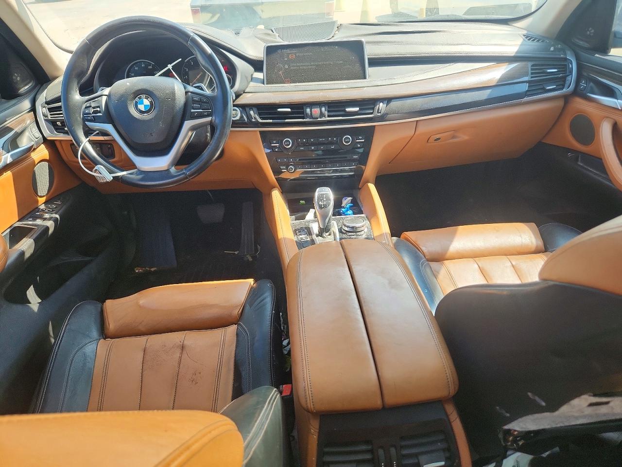 2015 Bmw X6 Sdrive35i Зеленый vin: 5UXKU0C54F0F91741