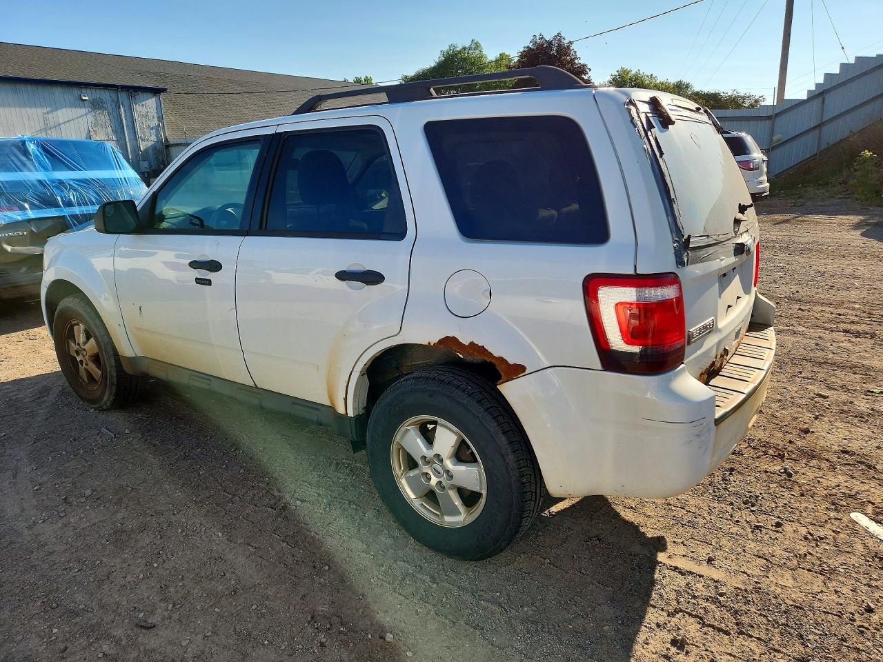 2012 Ford Escape Xlt White vin: 1FMCU0D76CKB95051