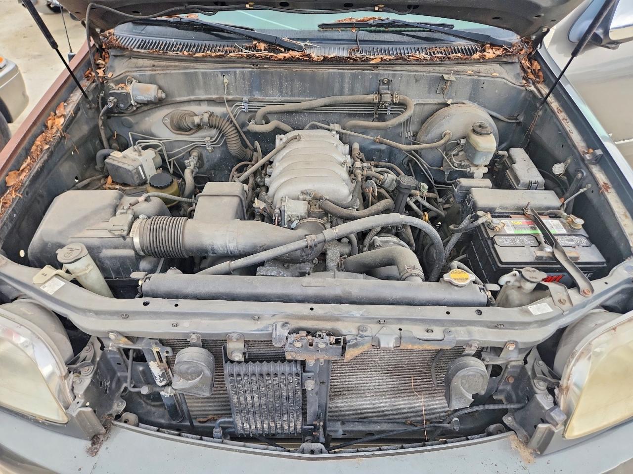 2004 Toyota Tundra Double Cab Sr5 Gray vin: 5TBET34174S440083