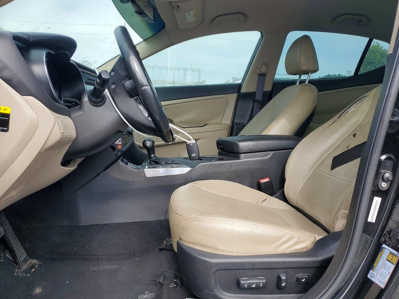 2015 Kia Optima Hybrid Черный vin: KNAGN4AD4F5080680