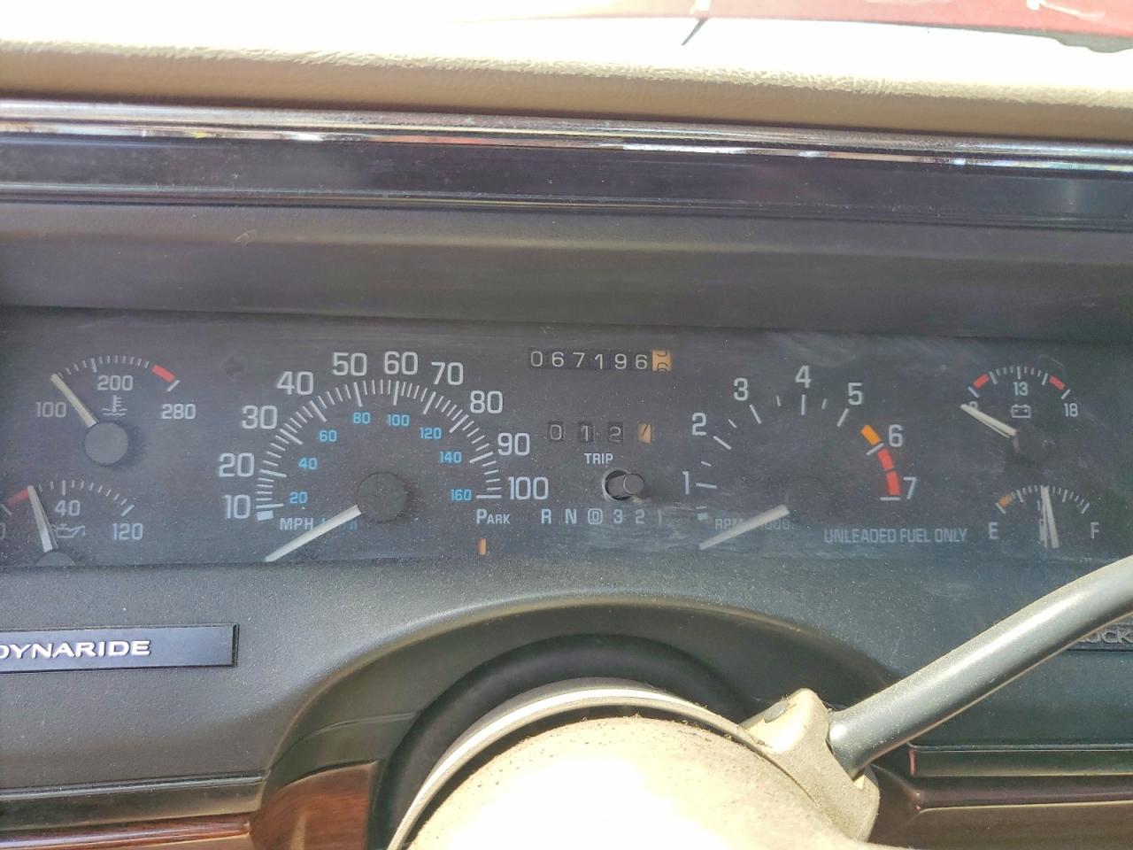 1997 Buick Lesabre Custom Maroon vin: 1G4HP52K6VH482696