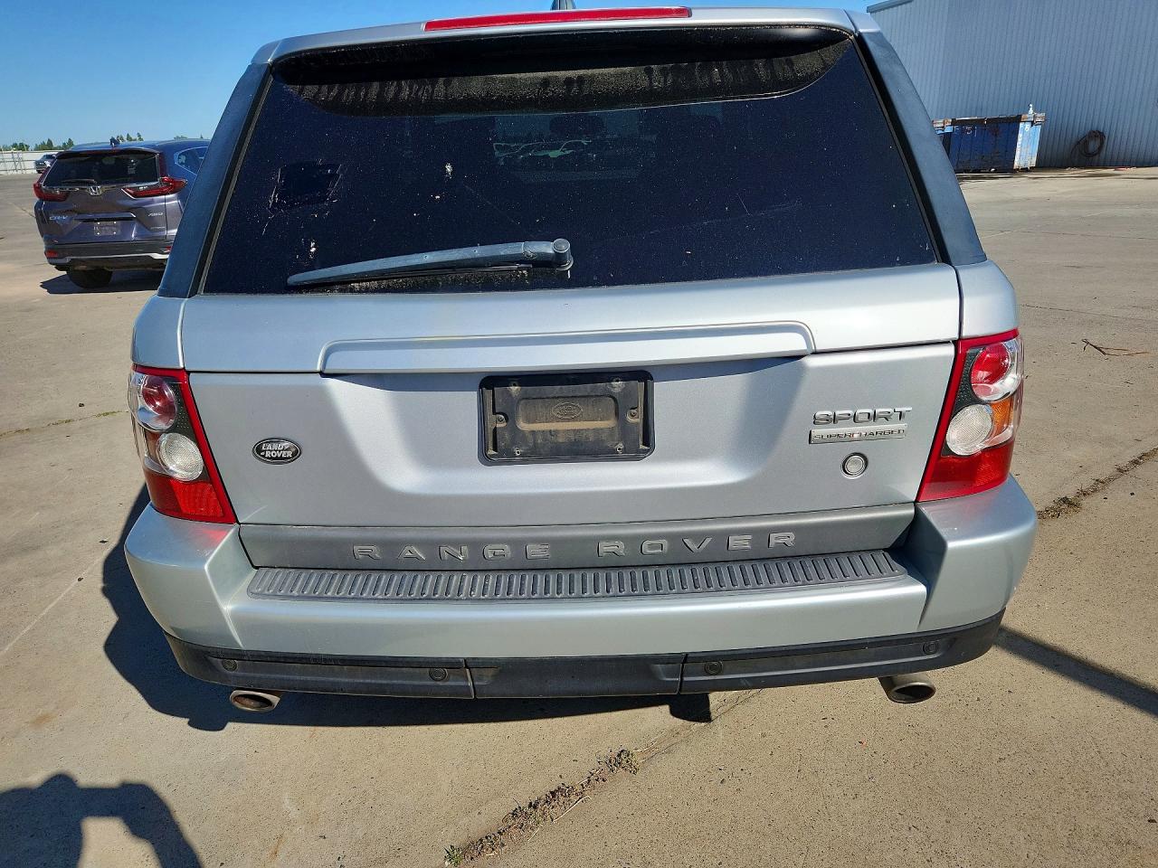 2006 Land Rover Range Rover Sport Supercharged Silver vin: SALSH23466A970278