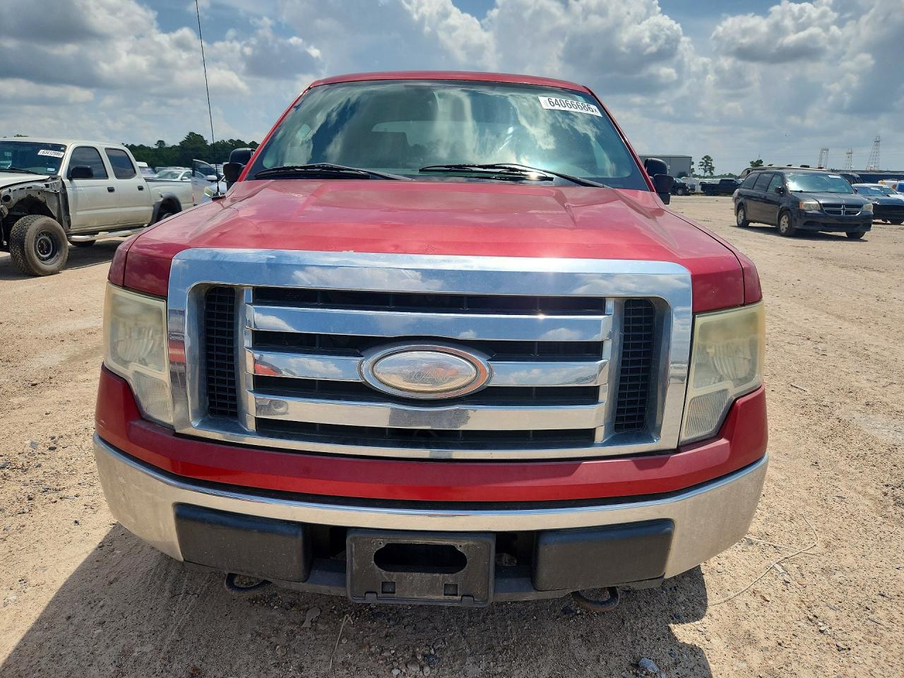 2009 Ford F150 Supercrew Red vin: 1FTPW14V59FA45373