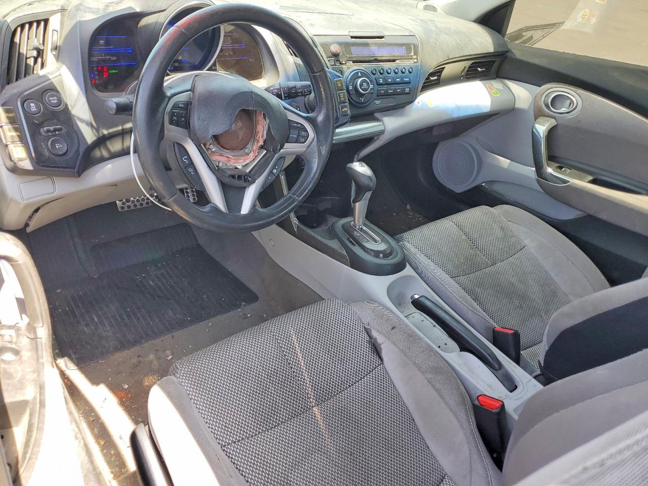 2011 Honda Cr-z Ex Black vin: JHMZF1D6XBS007487
