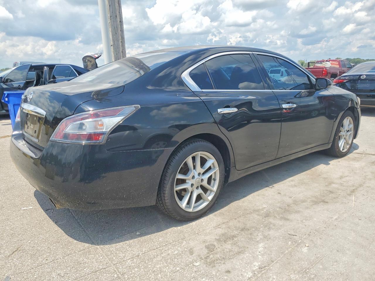 2014 Nissan Maxima 3.5 S Black vin: 1N4AA5AP5EC475987