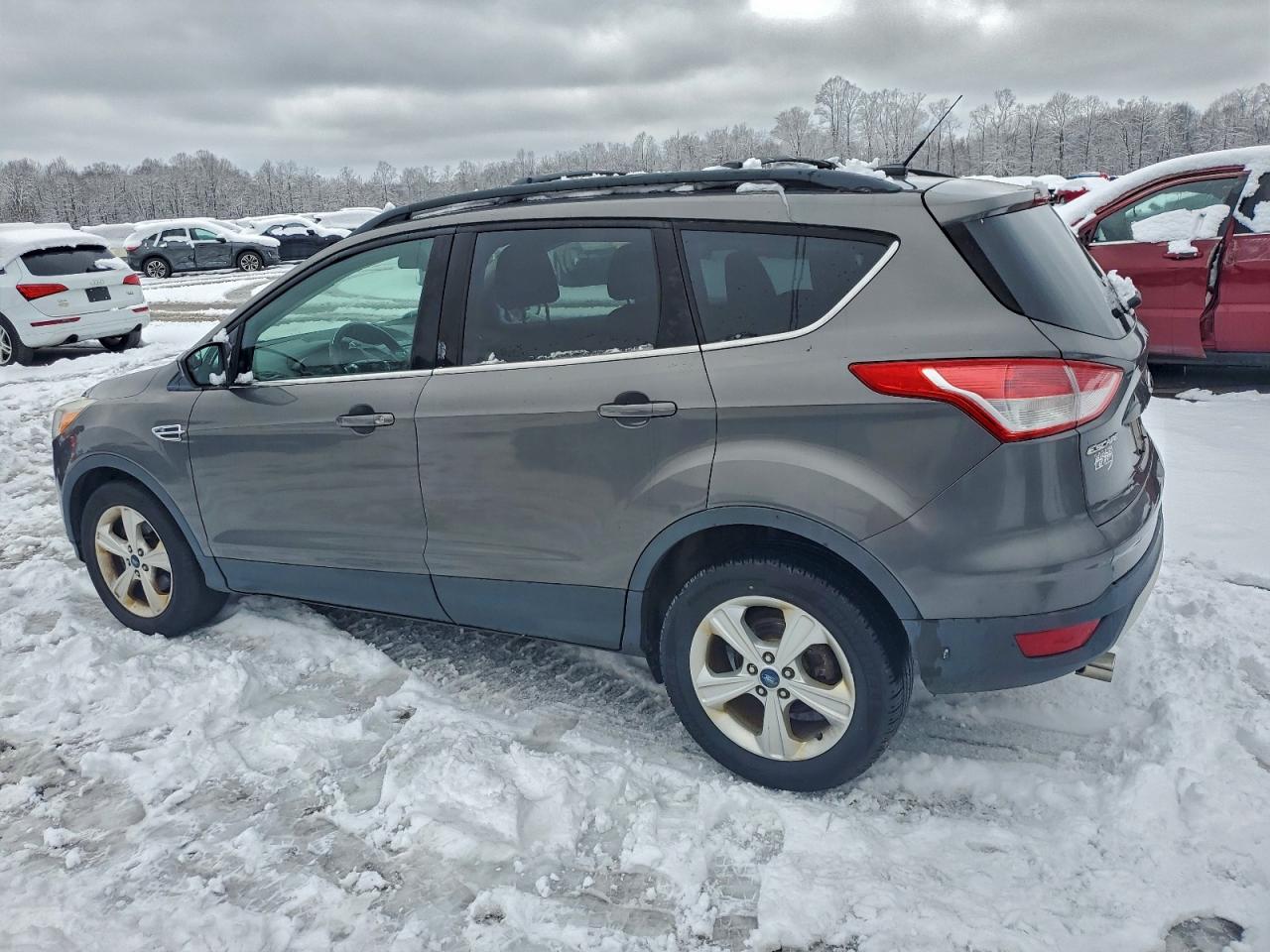 2013 Ford Escape Se Gray vin: 1FMCU0GX5DUA57986