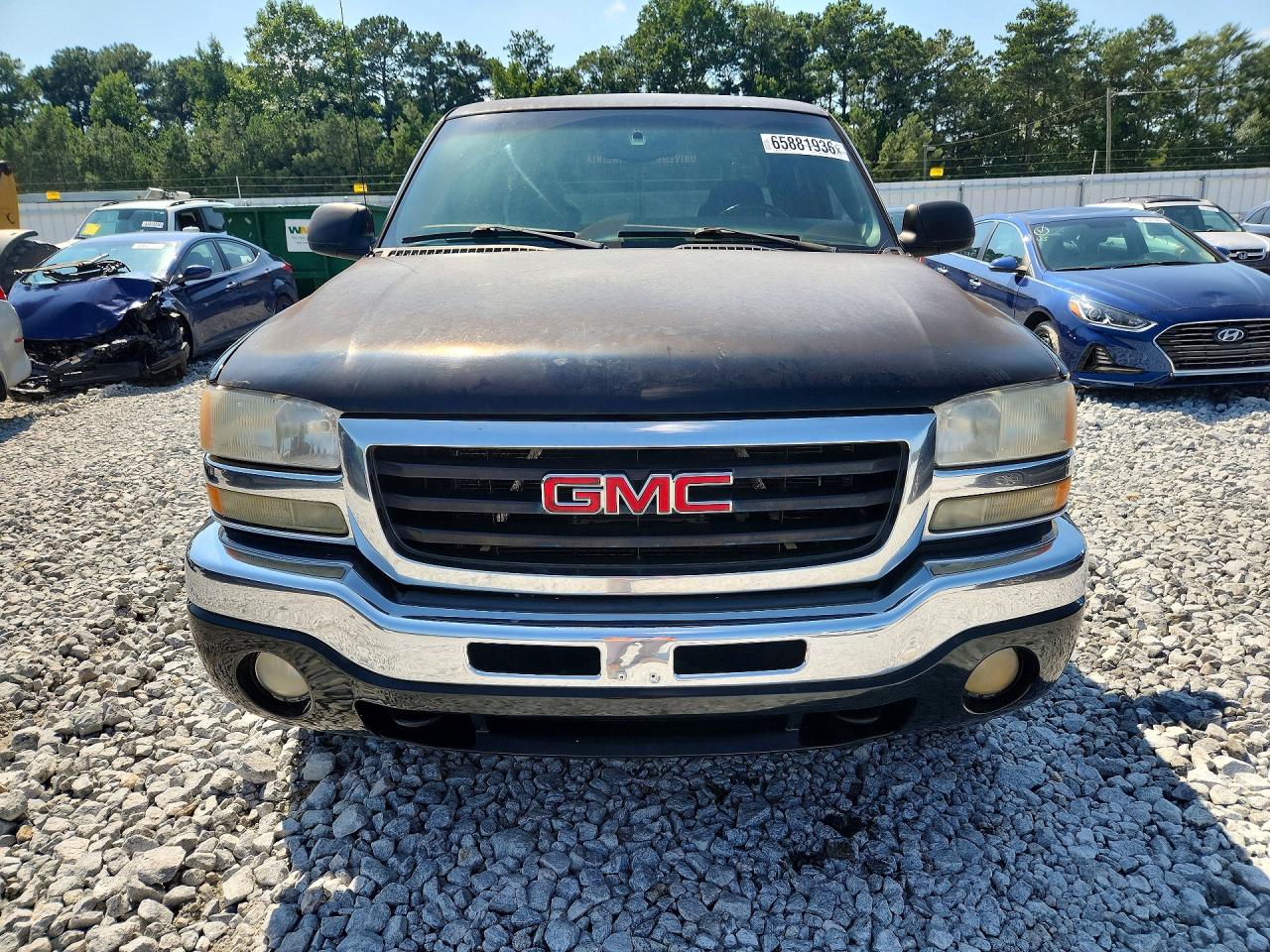 2006 Gmc New Sierra K1500 Black vin: 1GTEK19B46Z226413