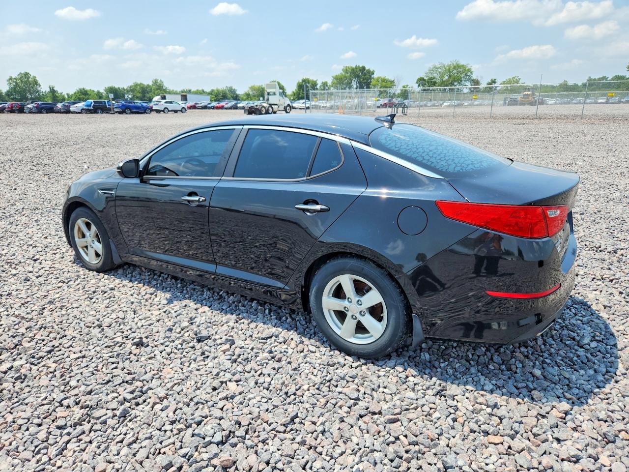 2015 Kia Optima Lx Black vin: KNAGM4A71F5659171