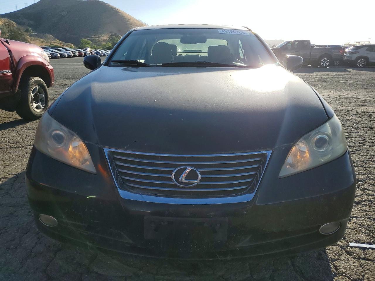 2008 Lexus Es 350 Base Black vin: JTHBJ46G982264026