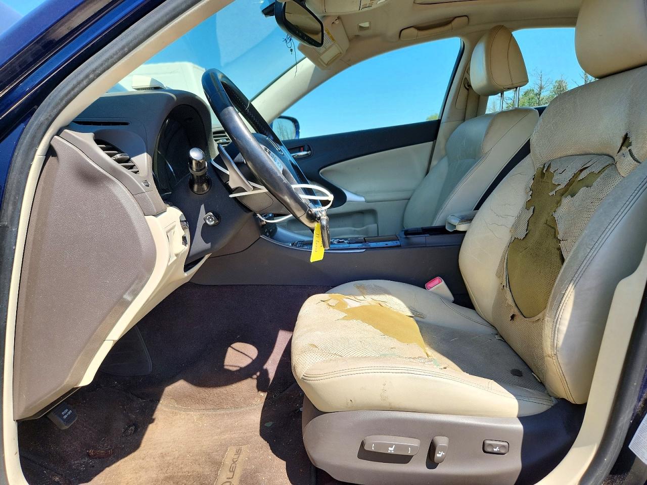 2011 Lexus Is 250 Blue vin: JTHCF5C24B5051530
