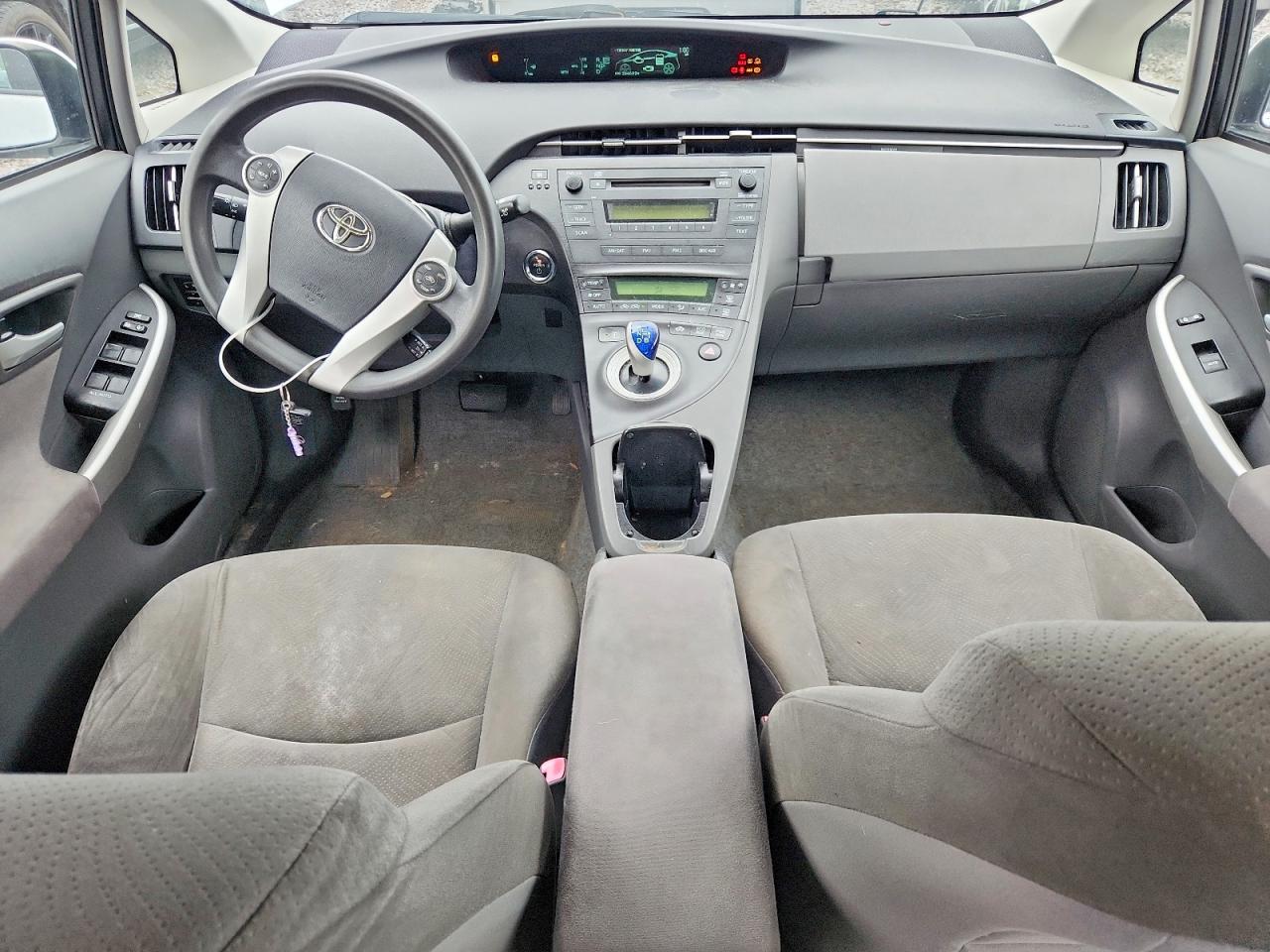 2011 Toyota Prius Two White vin: JTDKN3DU4B0275124