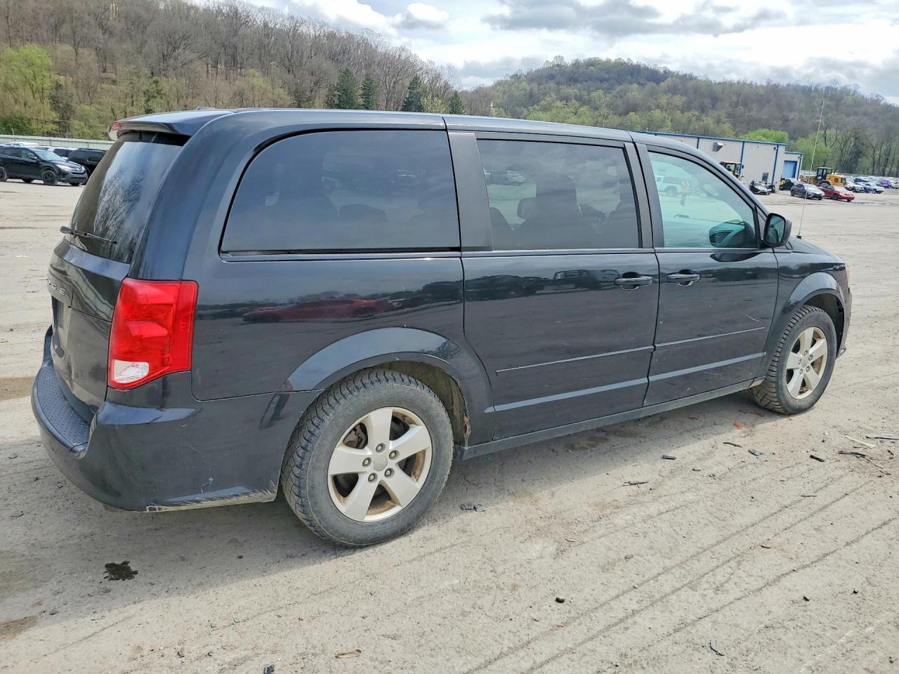 2015 Dodge Grand Caravan Se Черный vin: 2C4RDGBG2FR642118