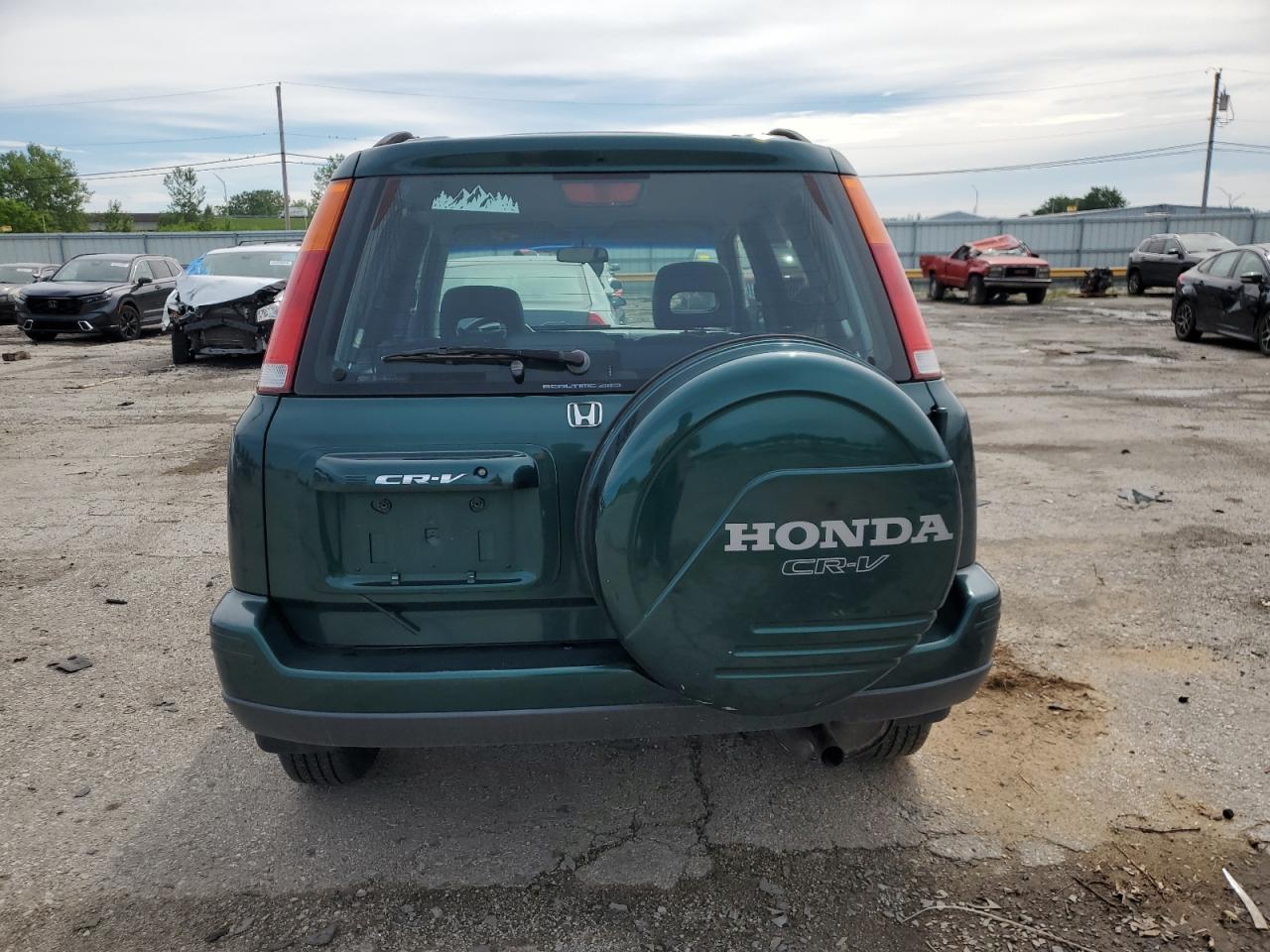 2001 Honda Cr-v Se   Green vin: JHLRD18711C054879