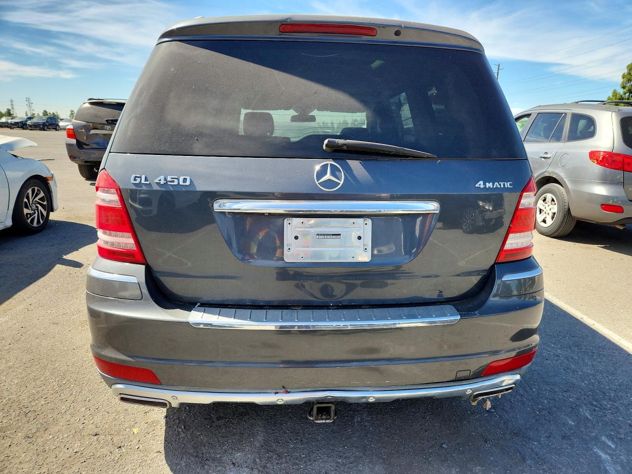 2010 Mercedes-benz Gl 450 4matic Charcoal vin: 4JGBF7BEXAA581006