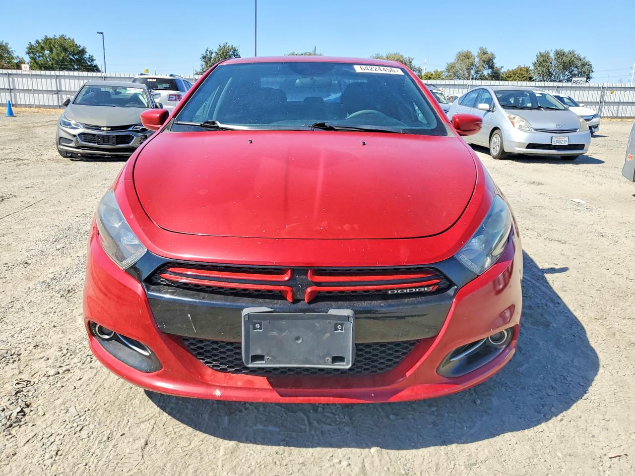 2013 Dodge Dart Sxt Красный vin: 1C3CDFBH2DD135751