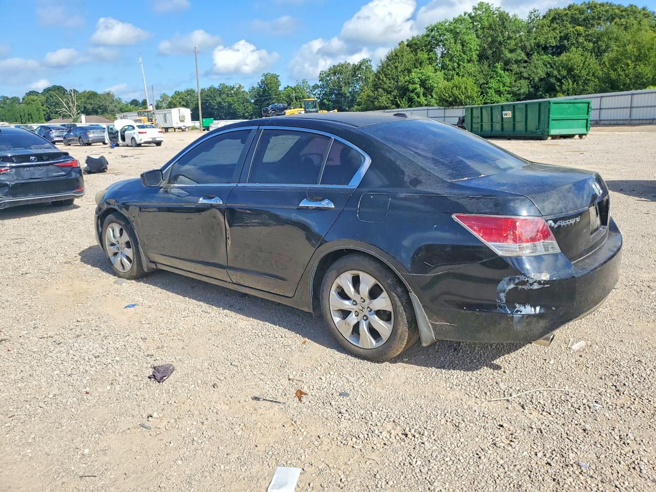 2008 Honda Accord Exl Black vin: 1HGCP36888A083871