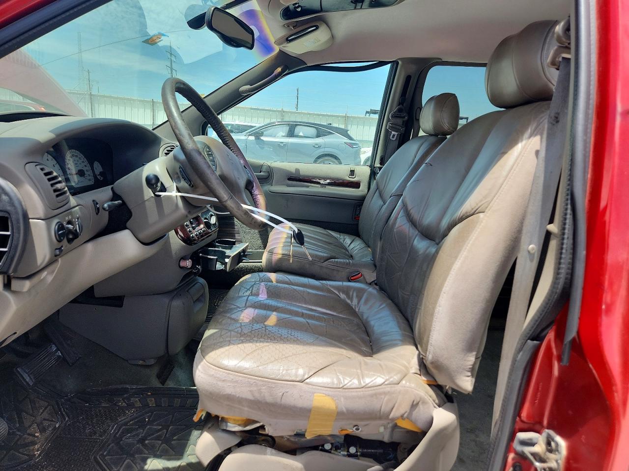 2000 Chrysler Town & Country Limited Темно-бордовый vin: 1C4GP64L7YB614285