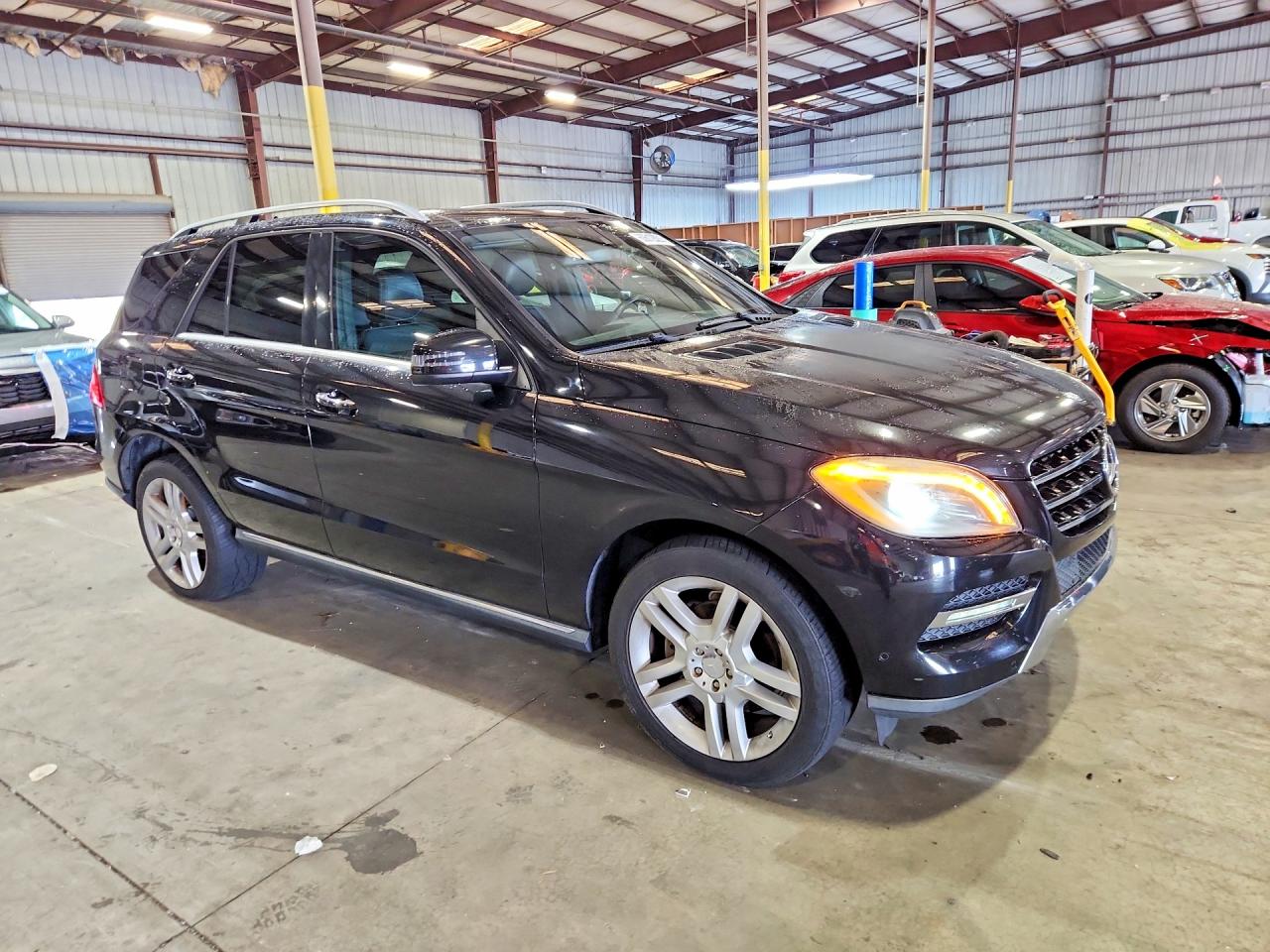 2014 Mercedes-benz Ml 350 Bluetec Black vin: 4JGDA2EB0EA344297