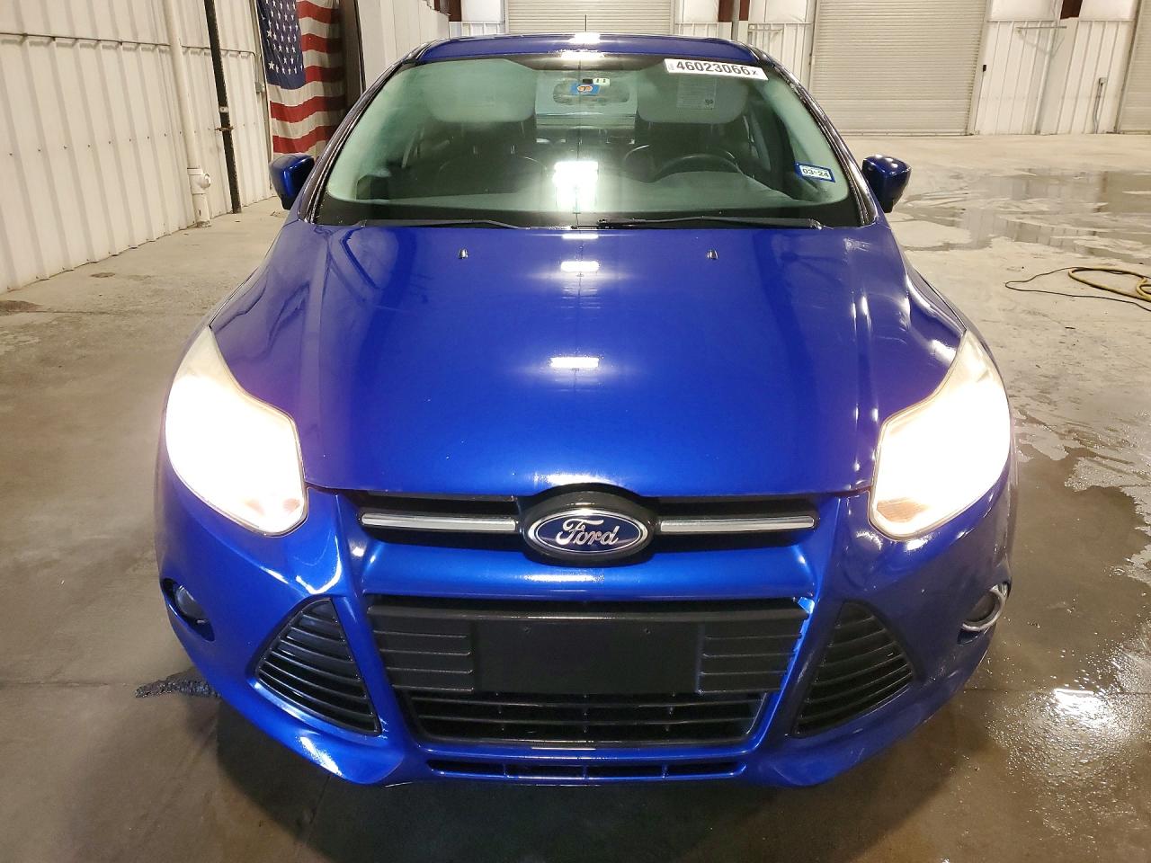 2014 Ford Focus Se Blue vin: 1FADP3F21EL324822