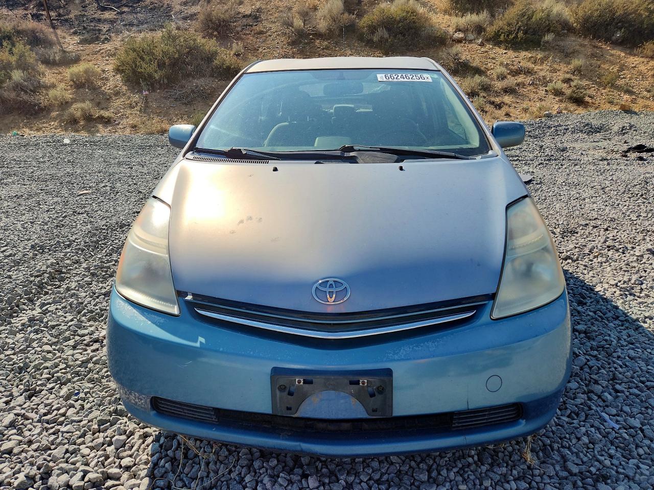 2007 Toyota Prius Base Blue vin: JTDKB20U877624759