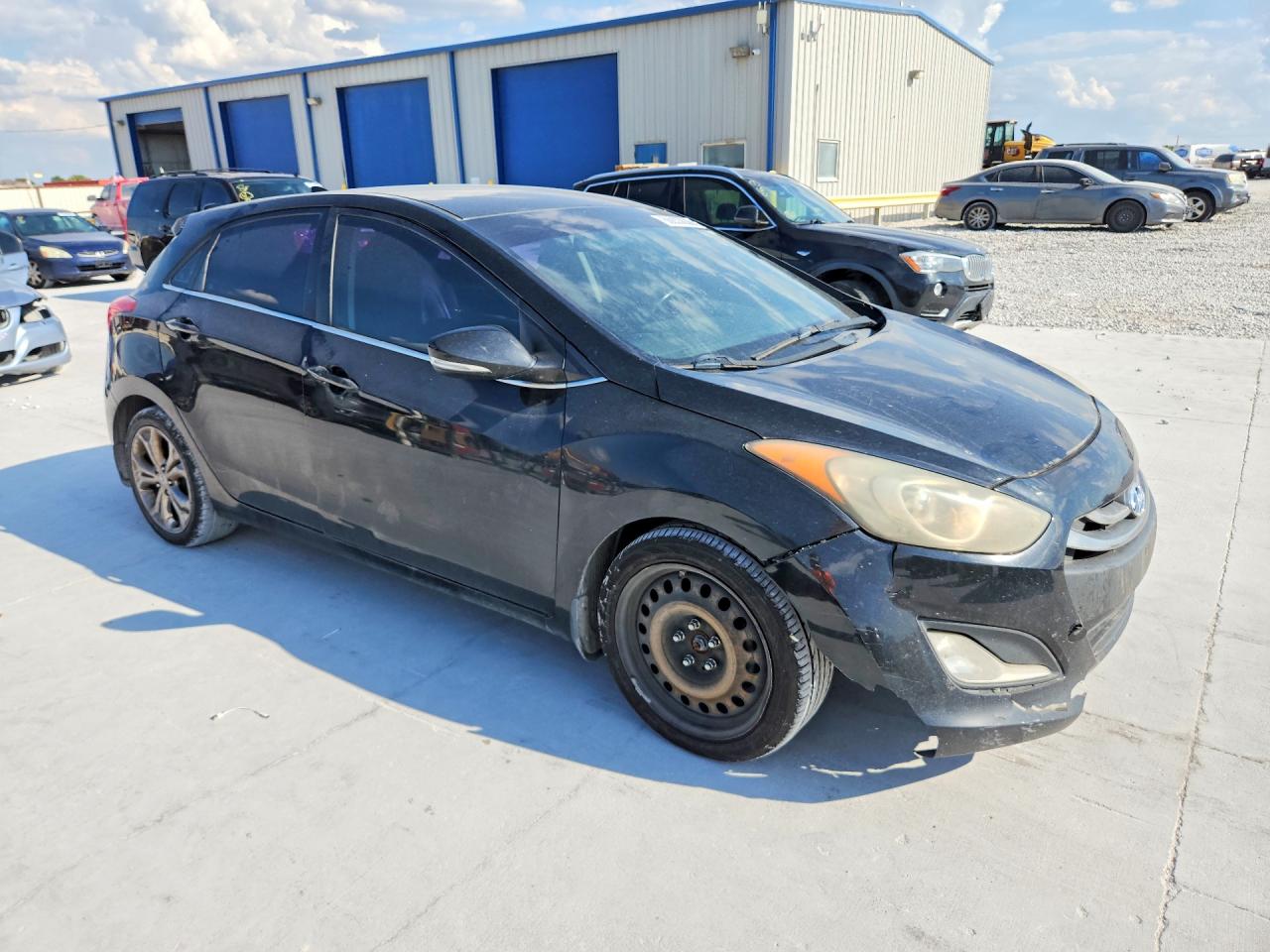 2014 Hyundai Elantra Gt Base Black vin: KMHD35LH1EU230228