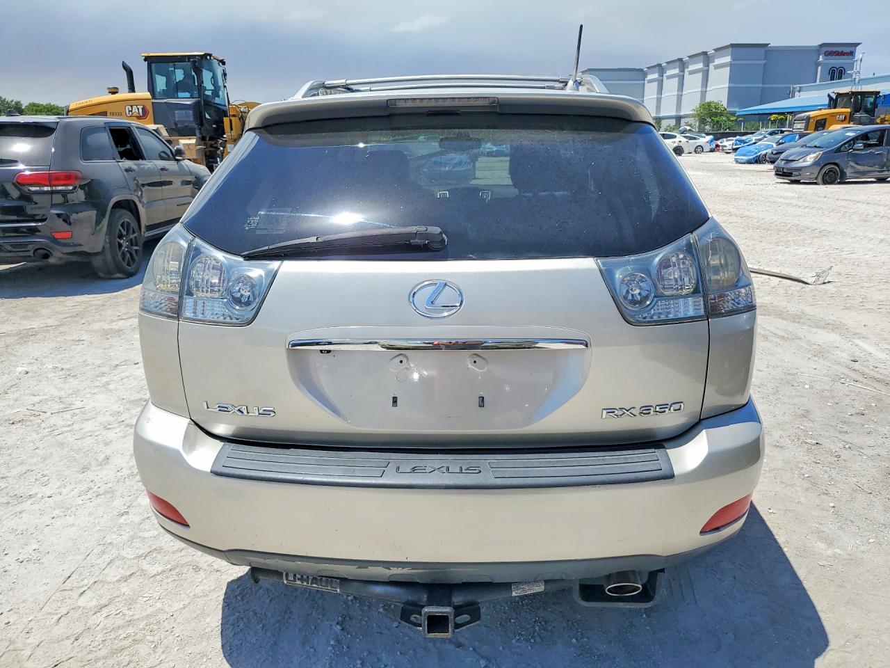 2007 Lexus Rx 350 Бежевый vin: JTJGK31U470001350