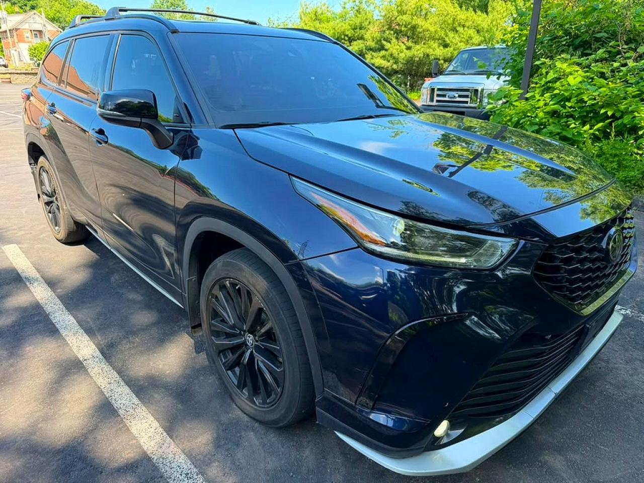 2023 Toyota Highlander Xse Black vin: 5TDKDRBH0PS019871